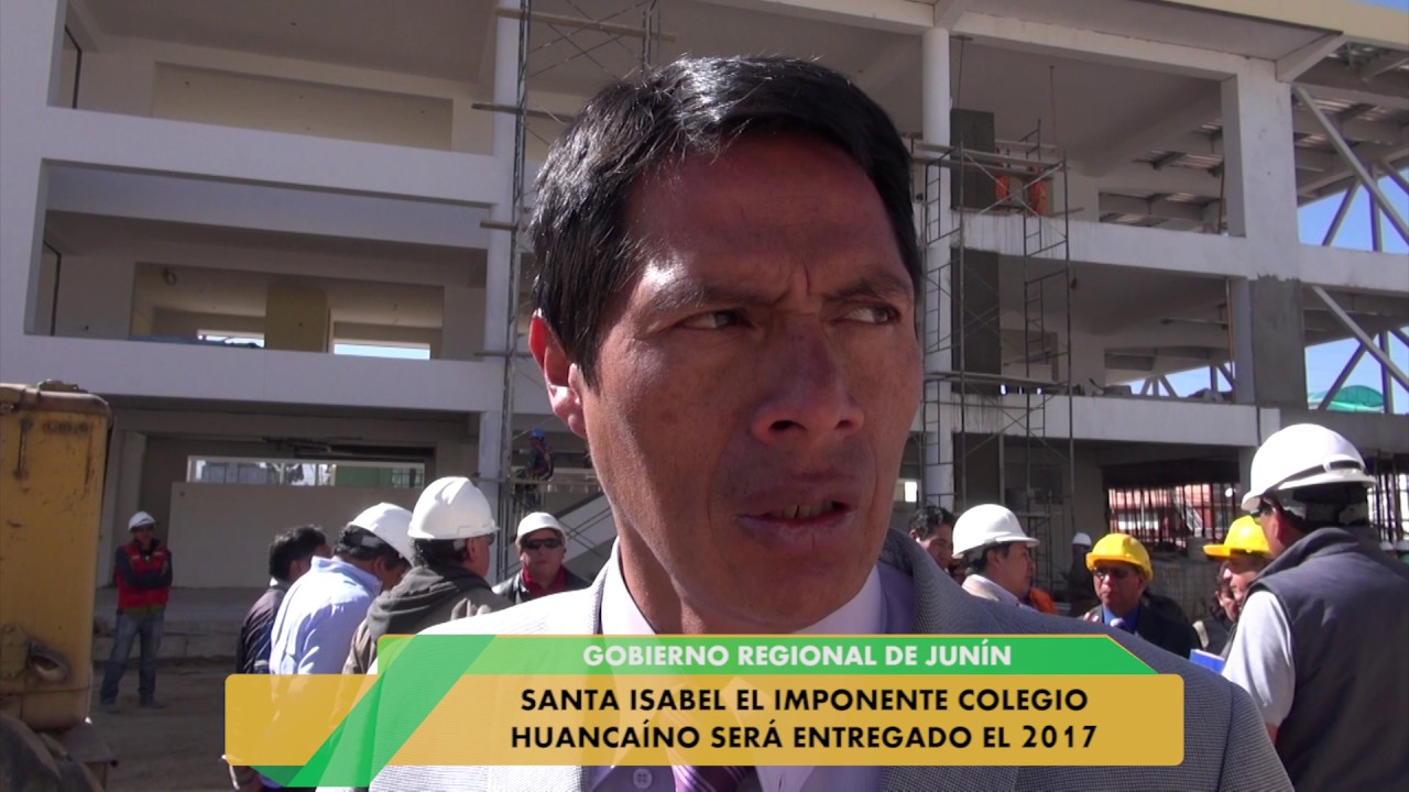 Santa Isabel el imponente colegio huancaíno será entregado el 2017
