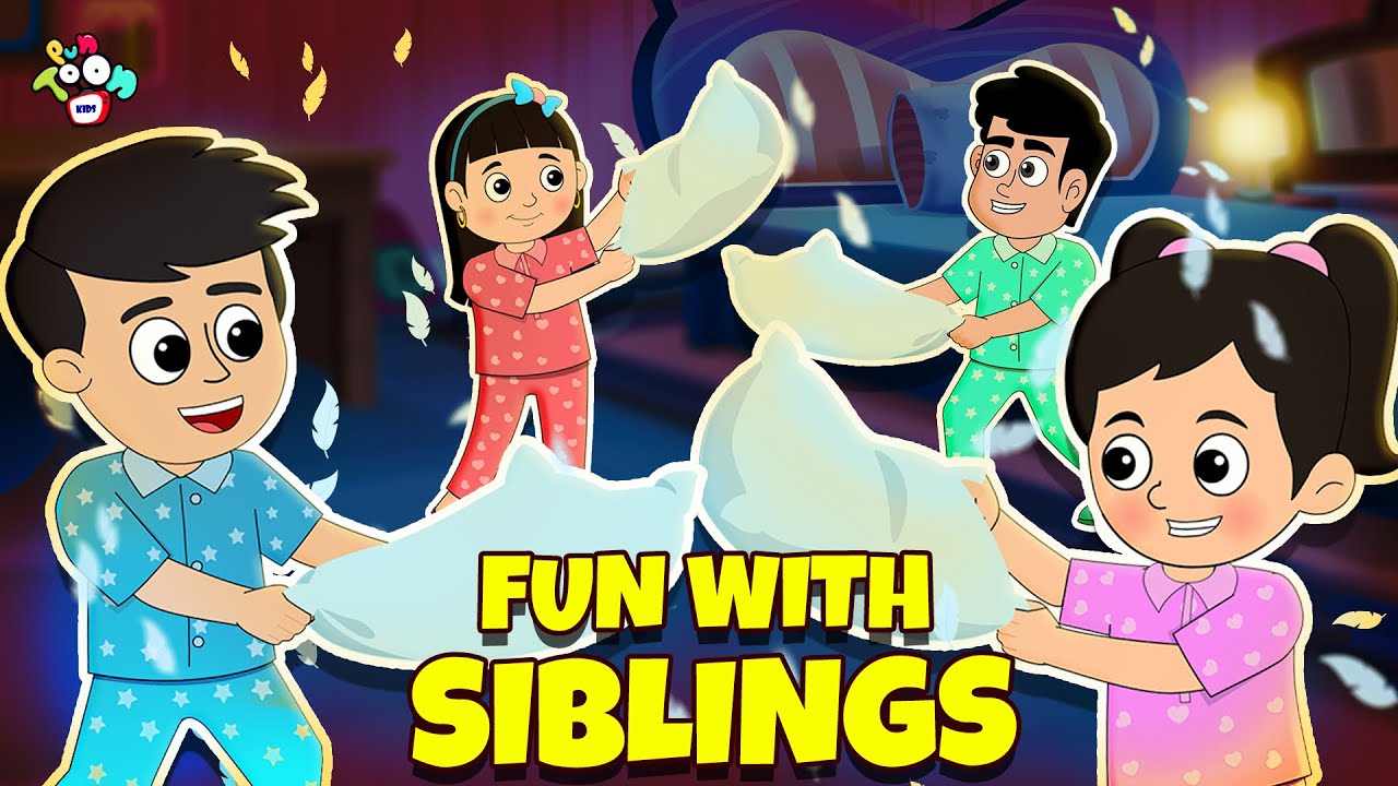 Fun with Siblings | Tamil Videos | Tamil Stories | Bedtime Stories | PunToon Tamil