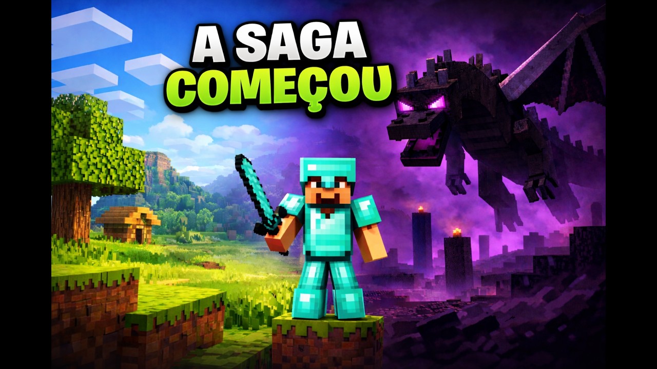 MINECRAFT - A SAGA DA SOBREVIVÊNCIA - EP 1