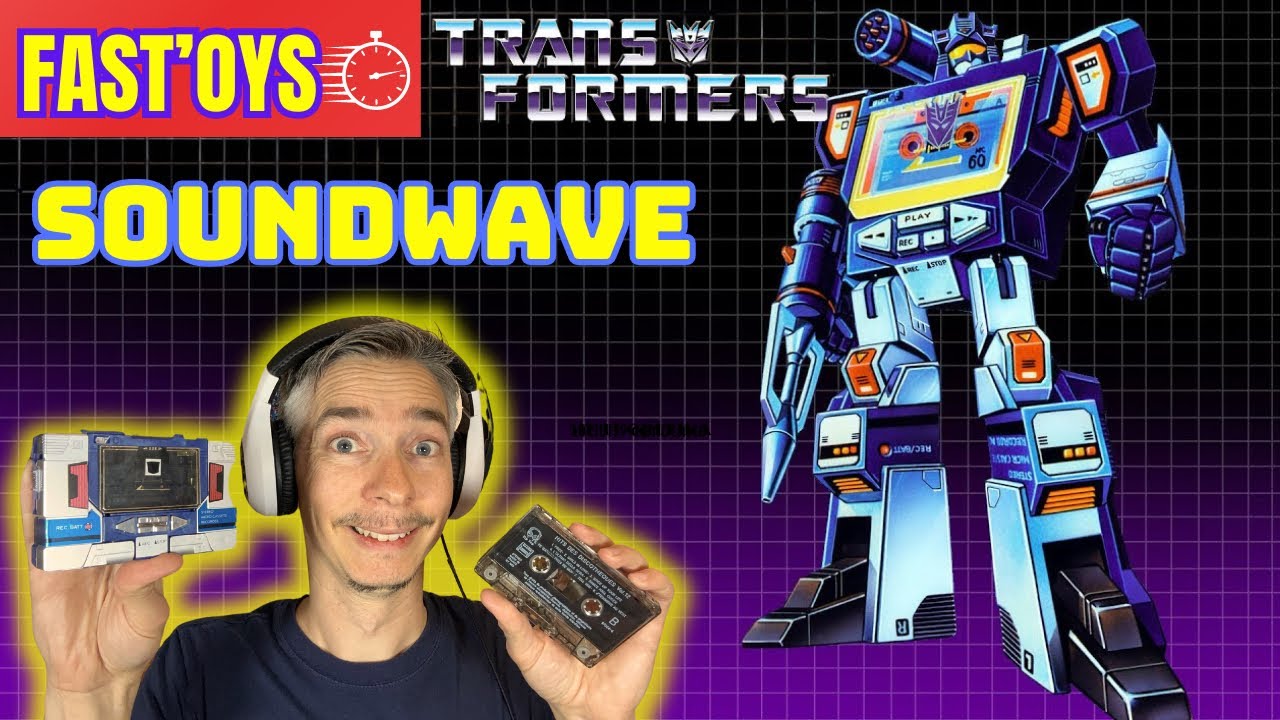 SOUNDWAVE : Le plus cool des Transformers !