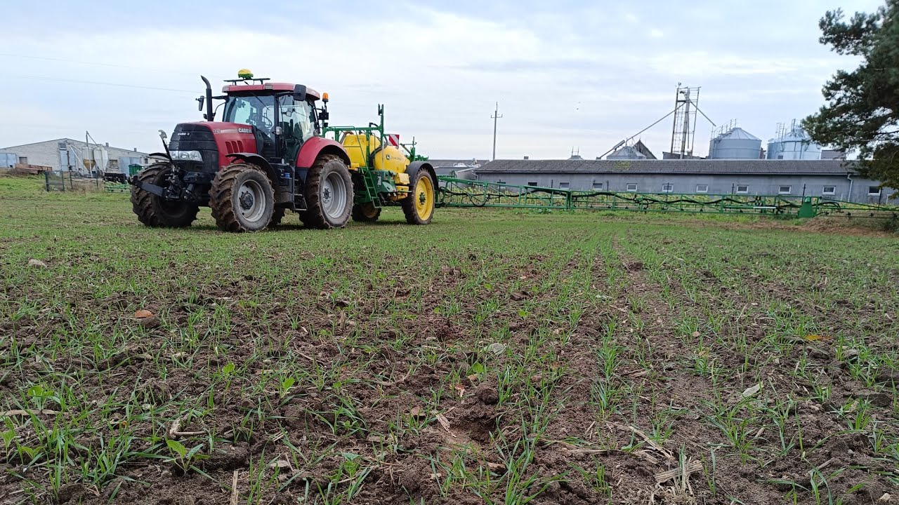 Mulczer z plasteliny 🤯 Odchwaszczanie ozimin i jesienny 🌻 John Deere M732i & Case Puma 145