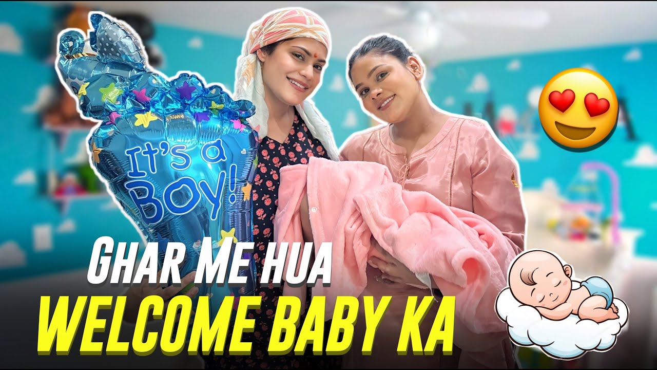 Ghar Me Hua Welcome Baby Ka || Armaan Malik