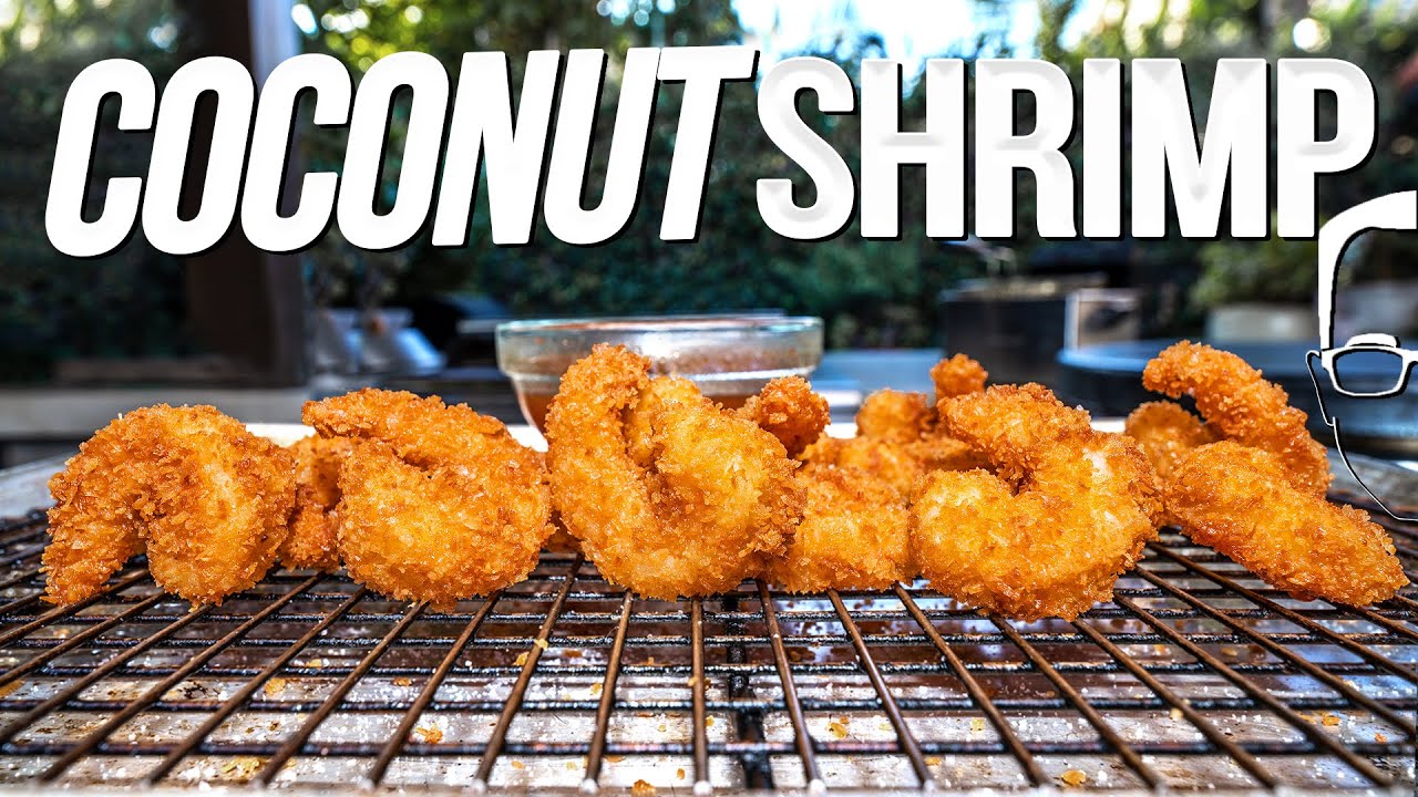 CRISPY COCONUT SHRIMP | SAM THE COOKING GUY 4K