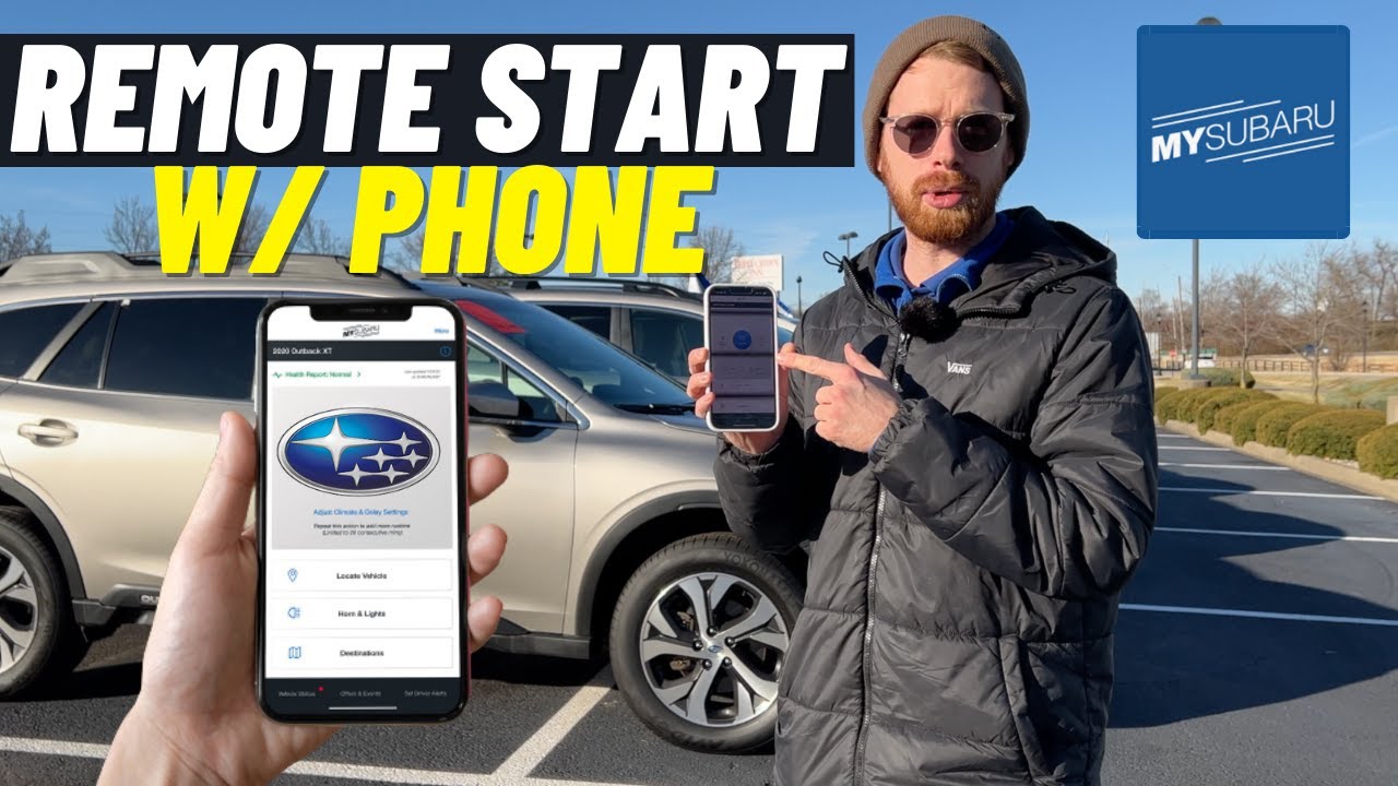 Дистанционный запуск вашего Subaru с помощью приложения MySubaru: как запустить Subaru с помощью ...