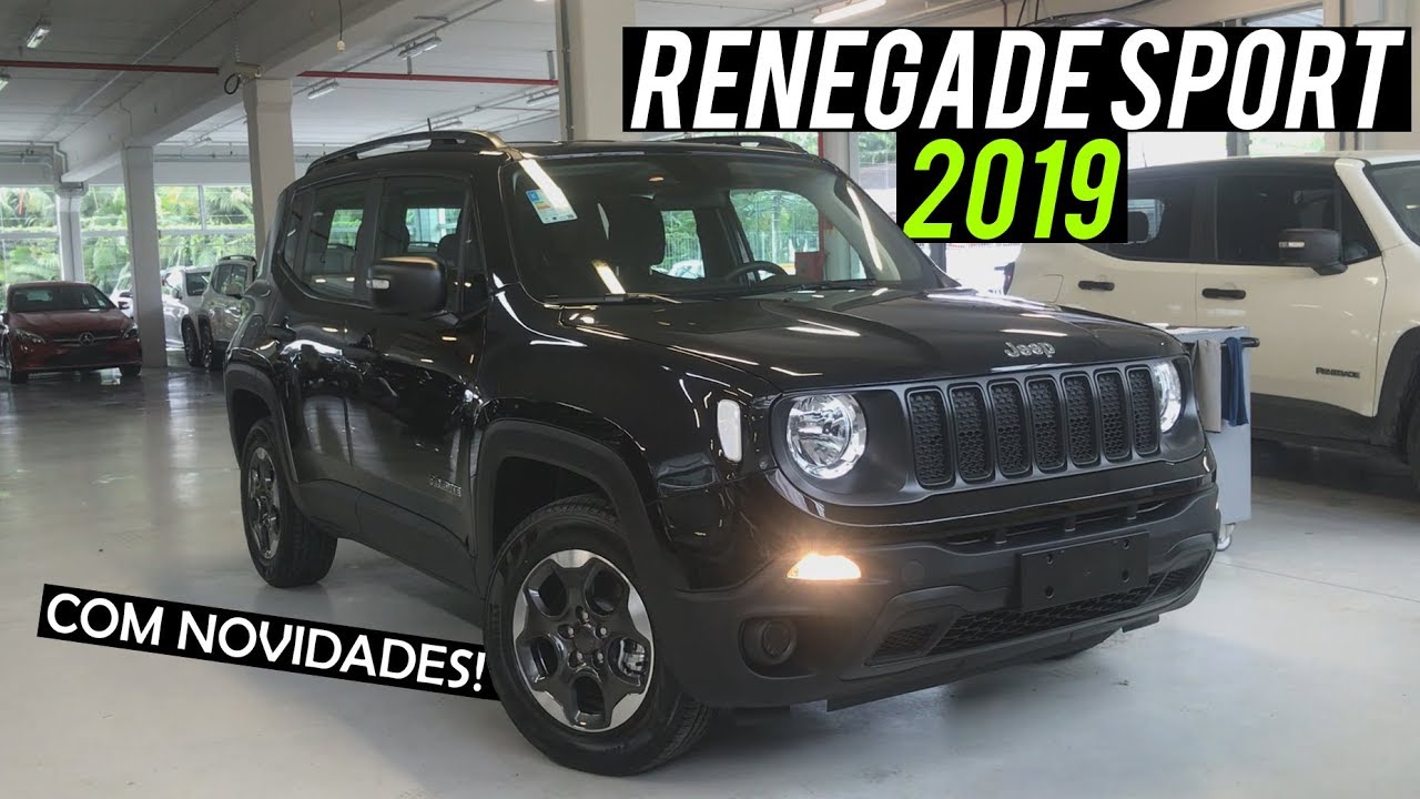 Avaliação | Novo Jeep Renegade Sport 1.8 2019 | Curiosidade Automotiva®