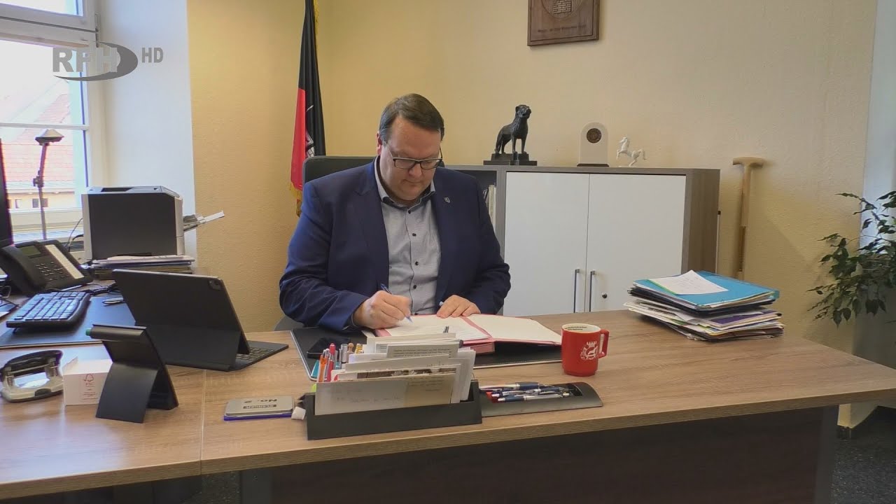 Bürgermeister in Blankenburg bestätigt - Exklusiv-Interview mit Heiko Breithaupt - RFH aktuell