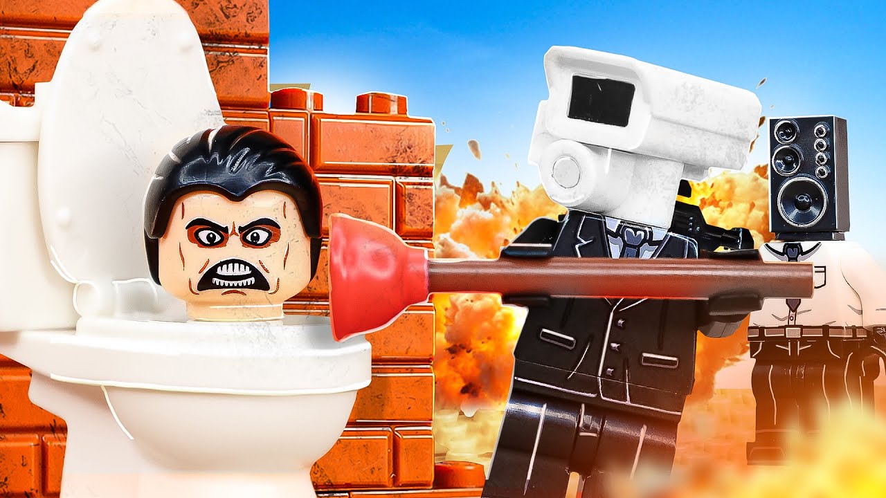 Я построил минифигурки LEGO «ТУАЛЕТ SKIBIDI»!