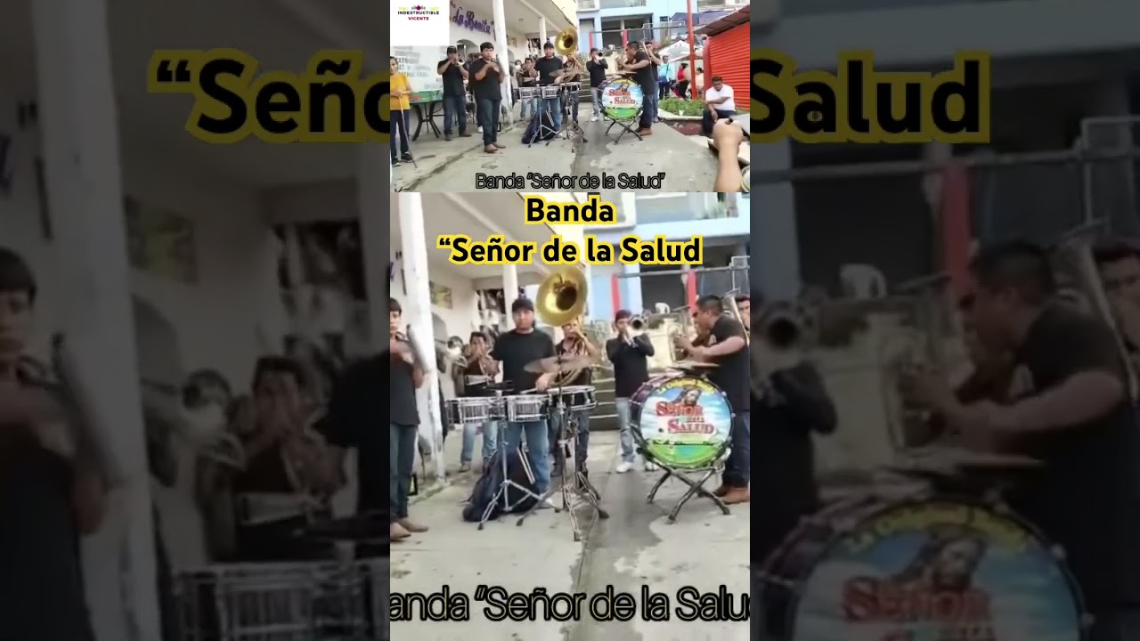 Banda de Viento &ldquo;Se&ntilde;or de la Salud&rdquo; #bandatradicional #banda #tradiciones