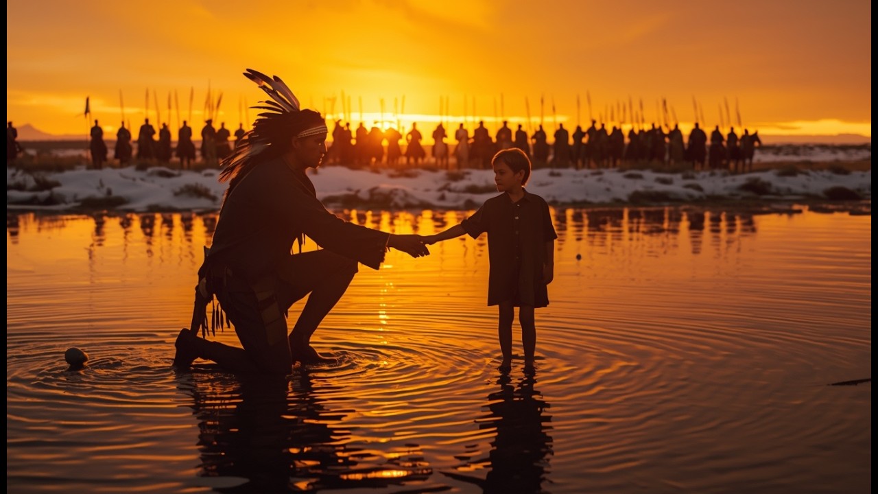 Little Boy Helped a Wounded Warrior Across the River — The Next Day, 700 Warriors Waited in Silence