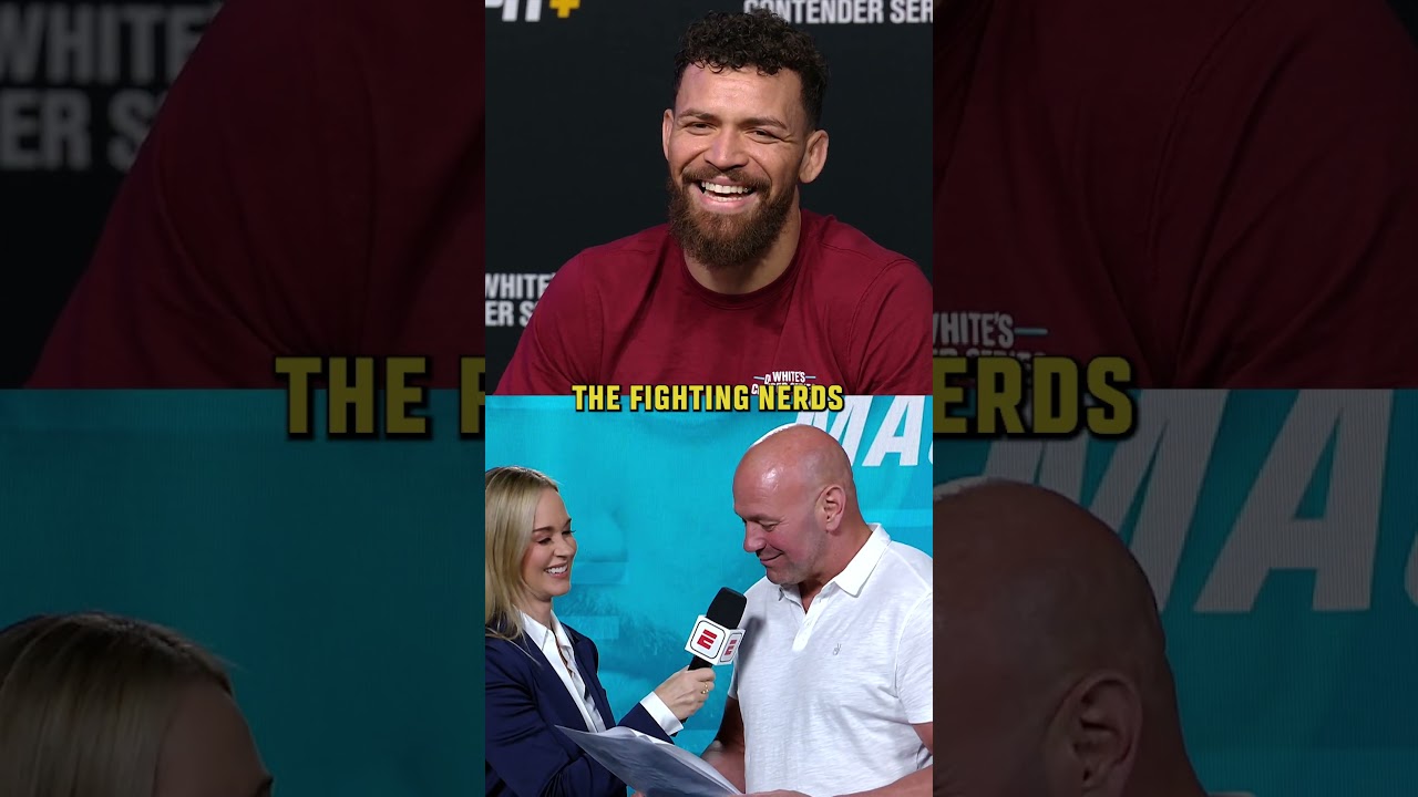 these Fighting Nerds all came from Dana White Contender Series 💪 #dwcs