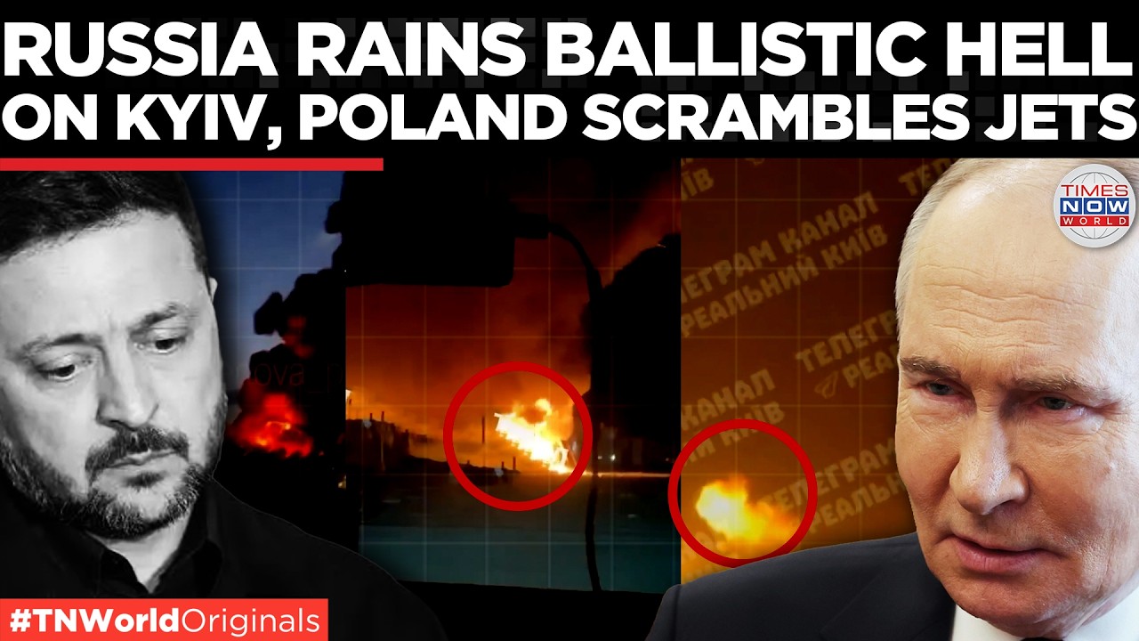 KYIV UNDER FIRE: Russia Unleashes Ballistic Missile Blitz After Trump-Zelensky Meeting