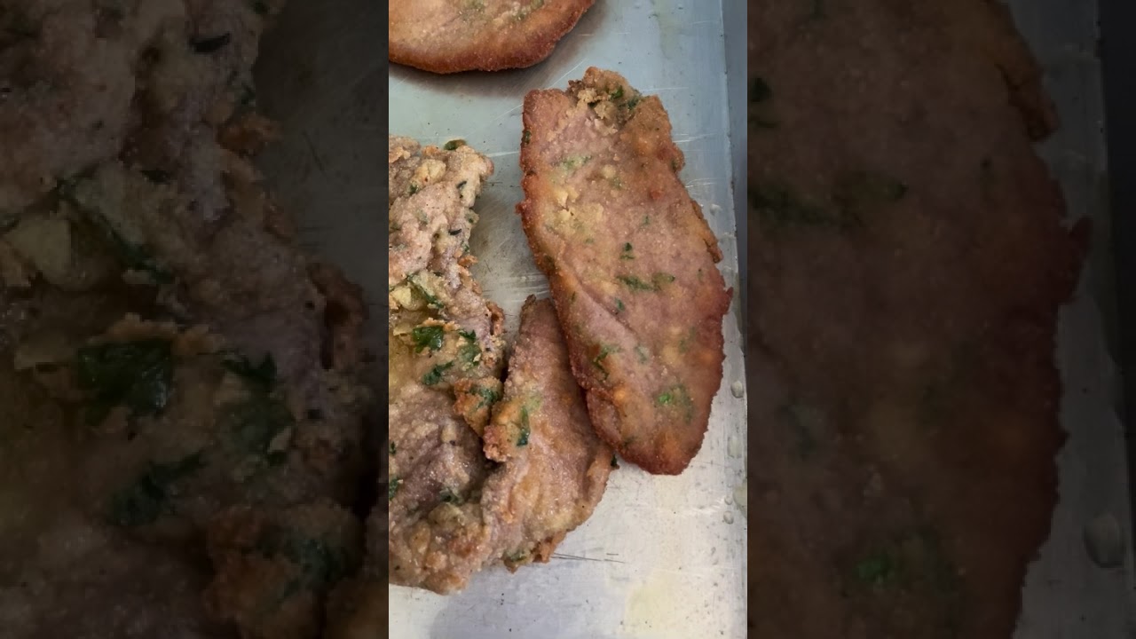 Milanesa a la Napolitana con guarnición ( a mi modo) #milanesanapolitana #guarniciones #milanesa 