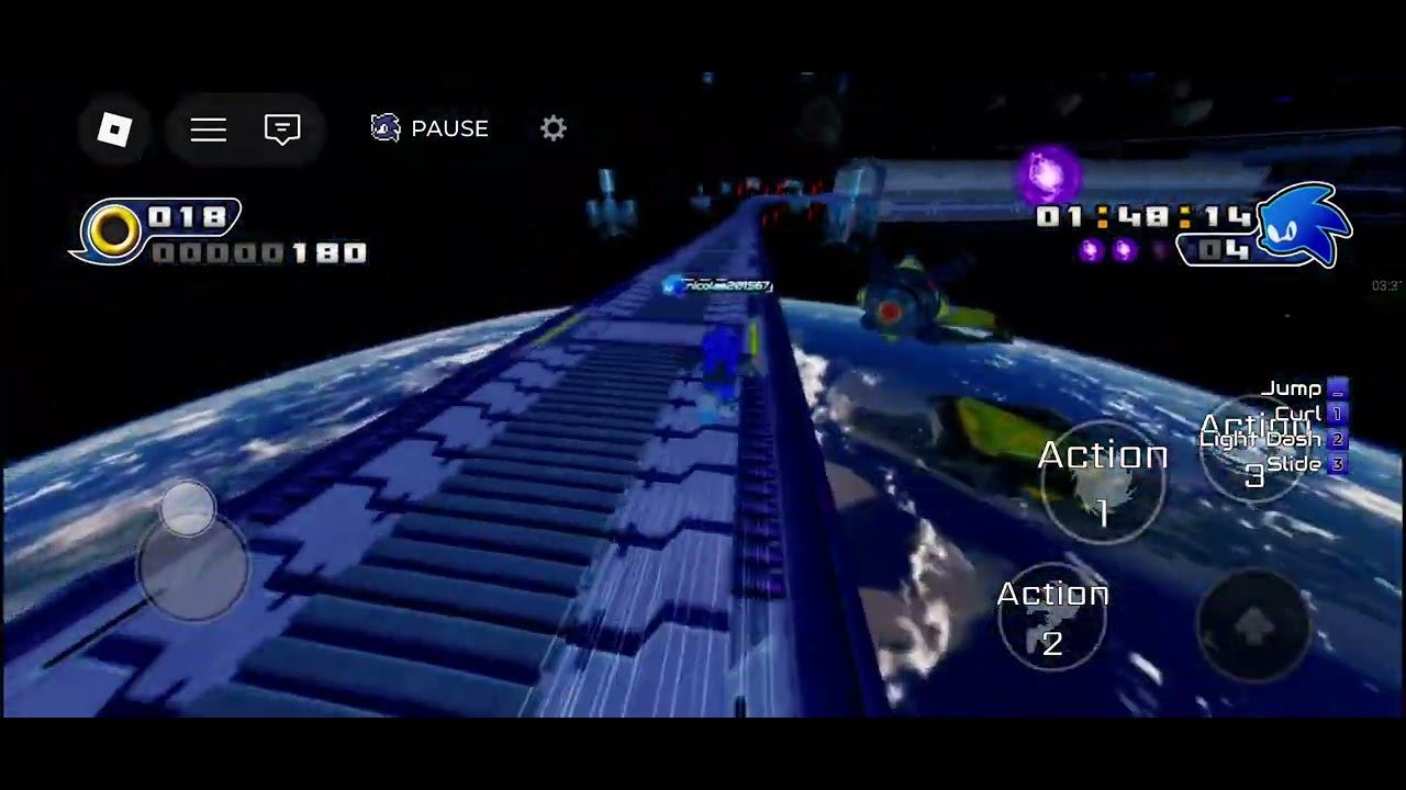 jugando segasonic :v