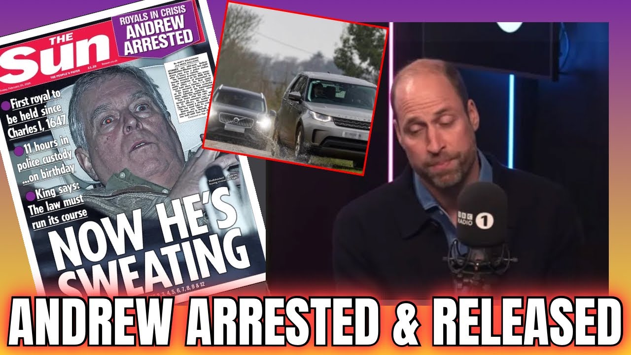 BREAKING NEWS: Prince Andrew ARRESTED BY POLICE - Was This Planned? + Williams Tone Deaf Podcast