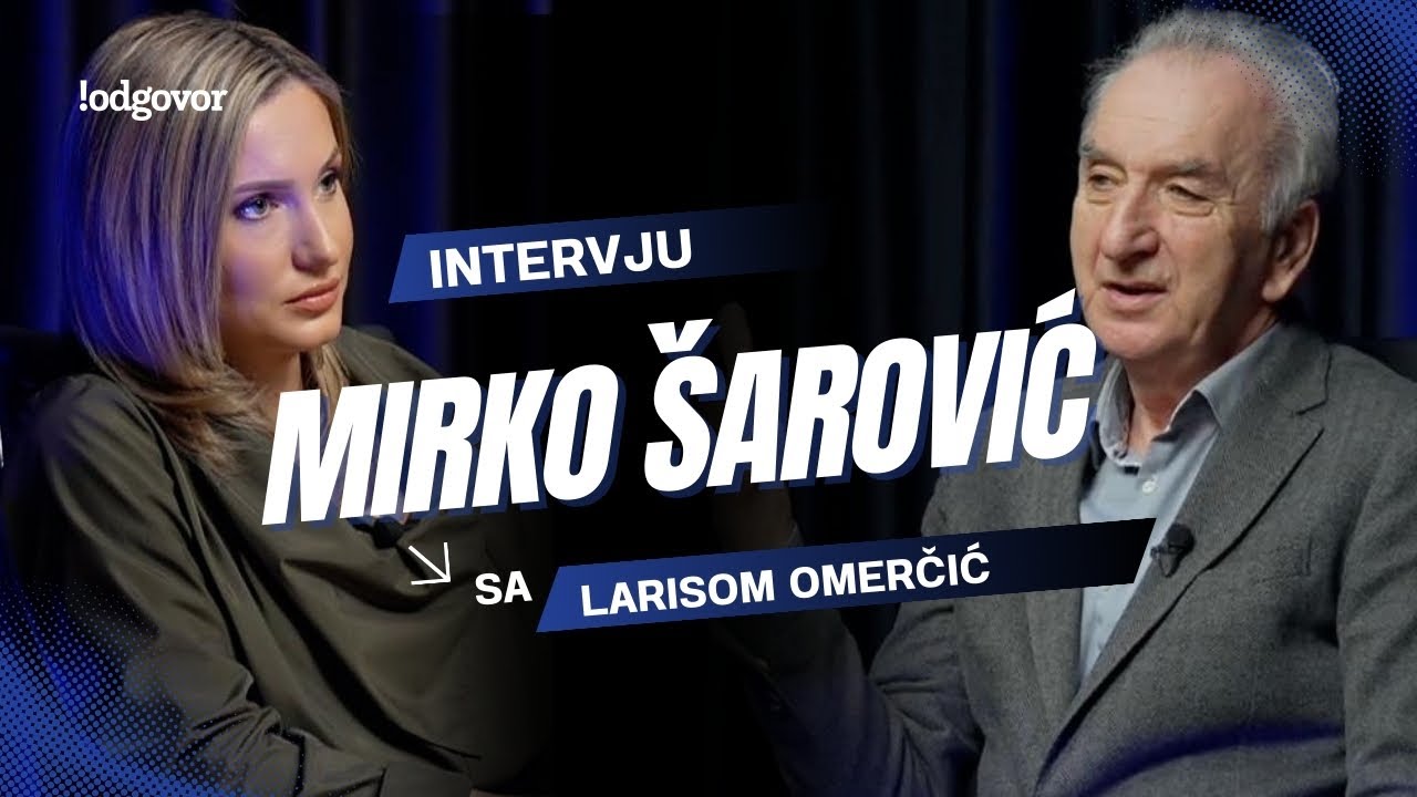 Mirko Šarović: Blanuša ima historijsku šansu; zbog Dodika smo svi u agoniji