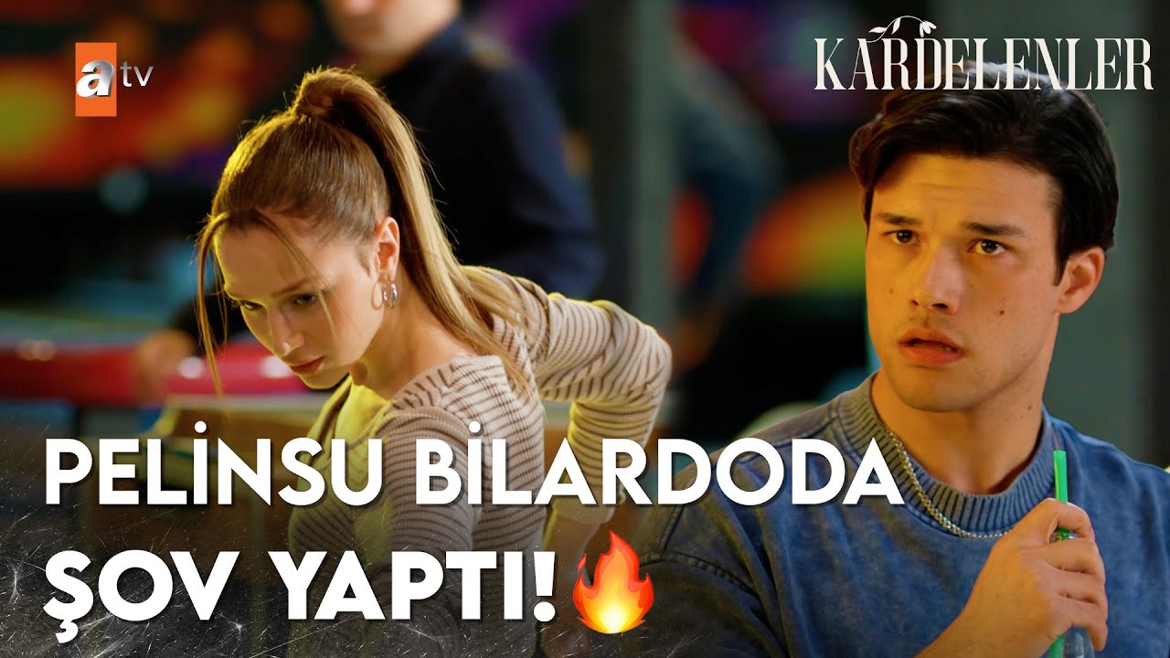 Pelinsu öyle bir bilardo oynadı ki Leo mest oldu! - Kardelenler 7. Bölüm