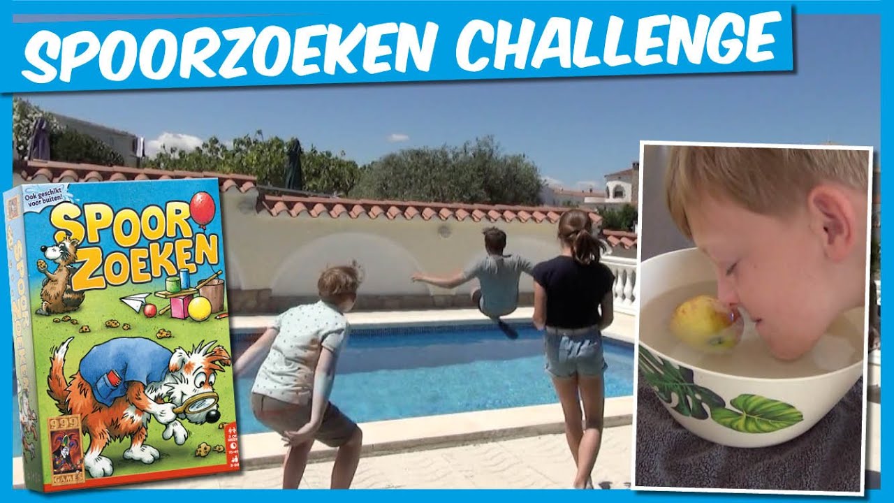 Spoorzoeken challenge in Spanje - familie Meerschaert