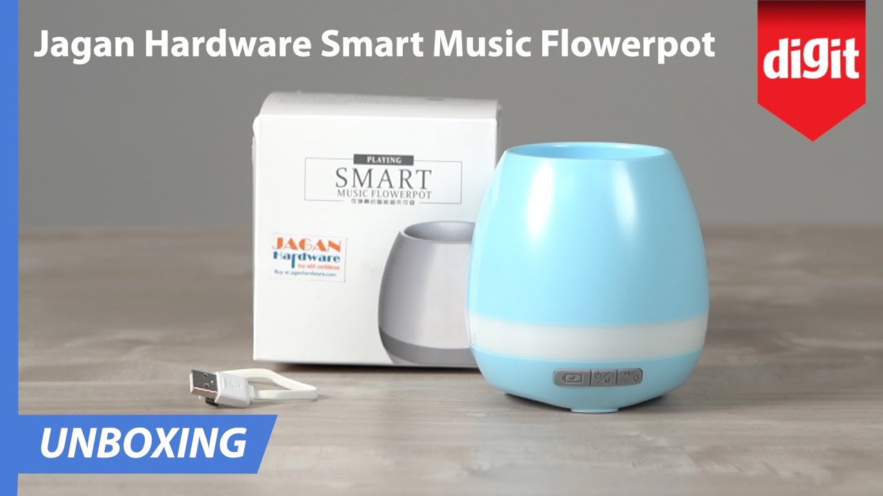 Jagan Hardware Smart Music Flowerpot Unboxing