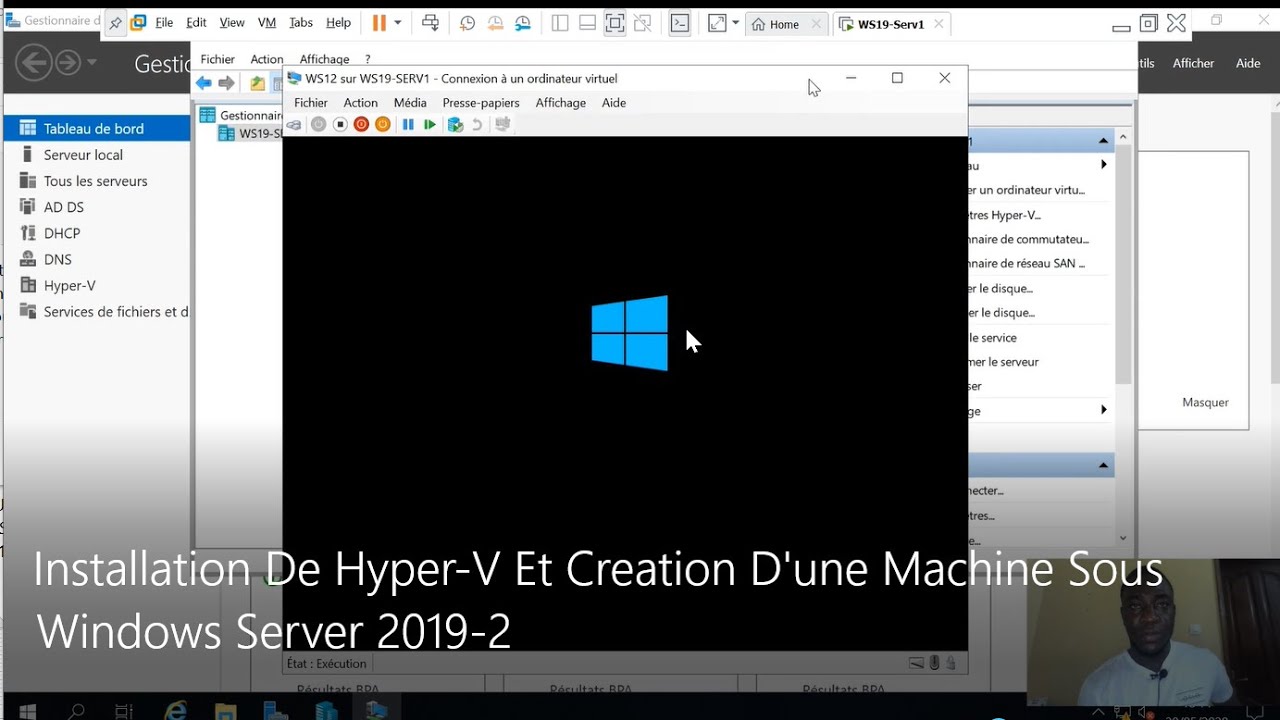 Installation De Hyper-V Et Création D'une Machine Sous Windows Server 2019