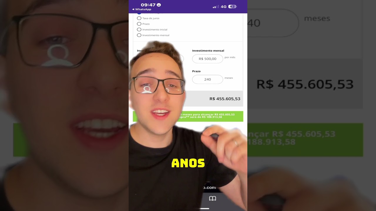 NÃO vale a pena INVESTIR 500 reais por mês (mostrando NA PRÁTICA com correção monetária)! 💸 