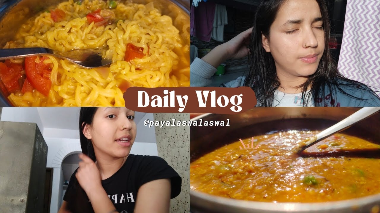 1 Maggi kam aur 2 zyada? 🍜 Toh maine banayi 1.5 Maggi!😂| Daily Vlog#youtube #dailyvlog #fyp#trending