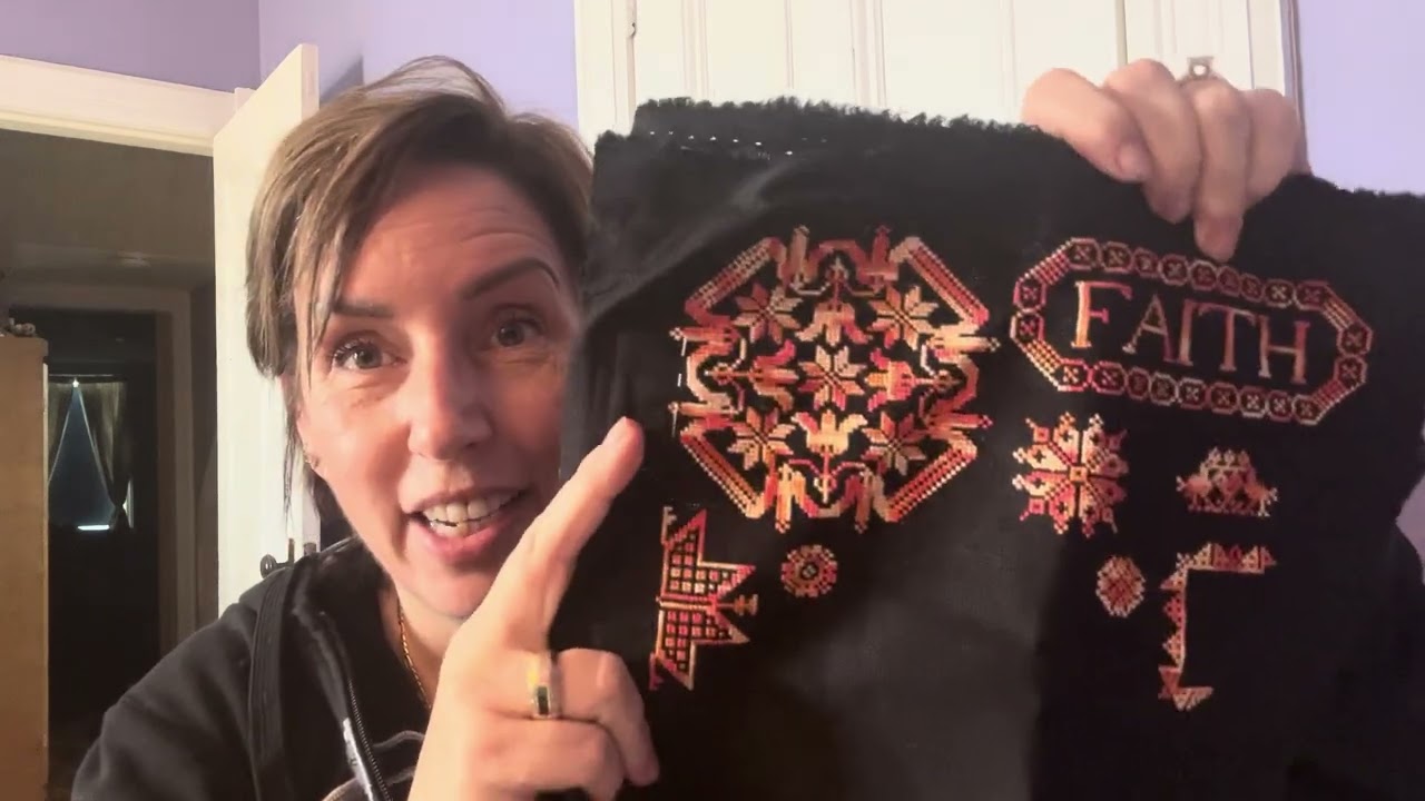 Flosstube 12 - loads of stitching!