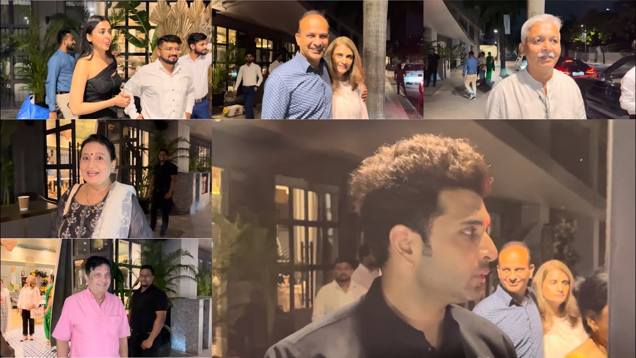 Exclusive Karan Kundra Tejasswi Prakash Family Leaving From Birthday Party