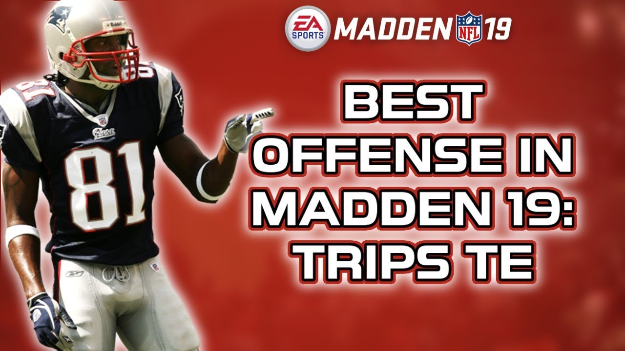 BEST OFFENSE IN THE GAME - Trips TE - Madden 19 Tips