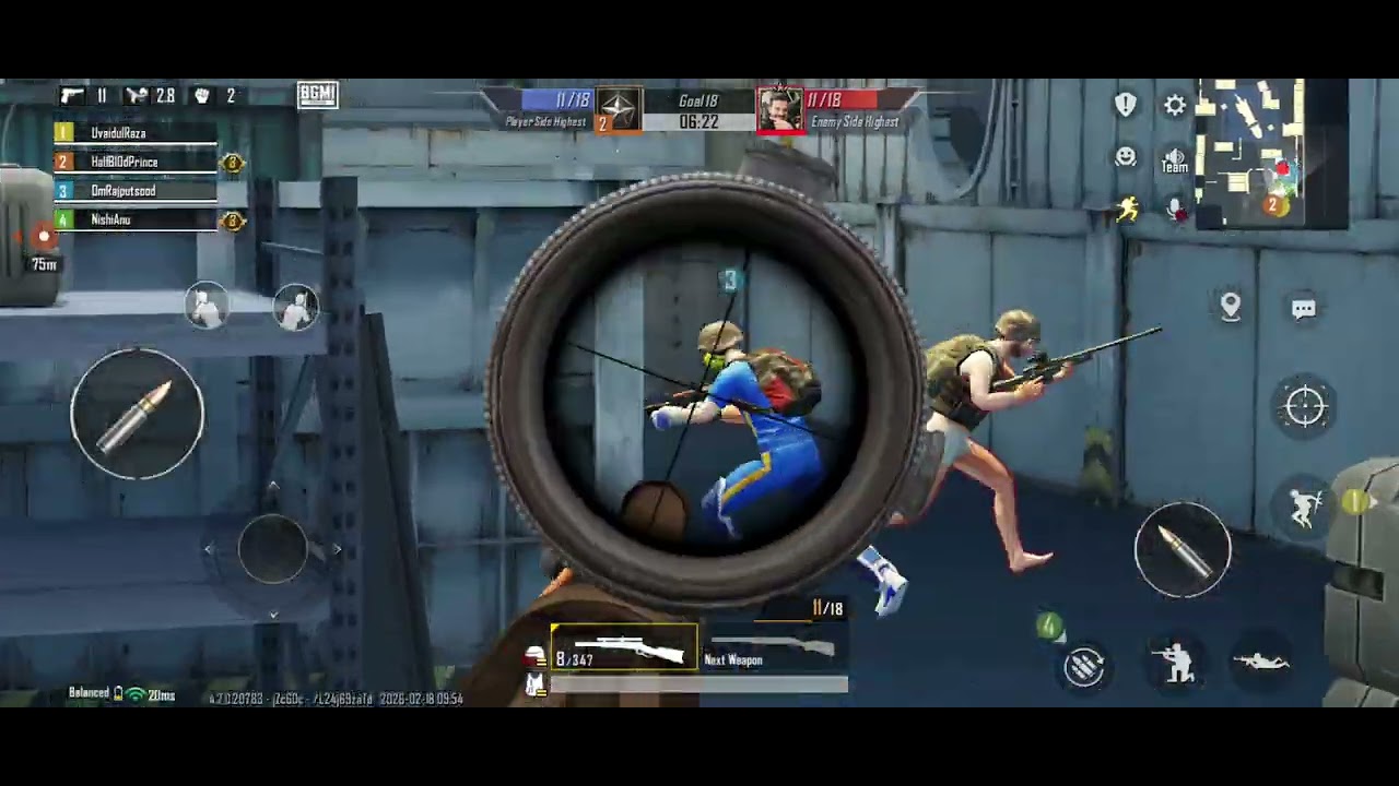 Gun Game - #BGMI​ Gameplay 08