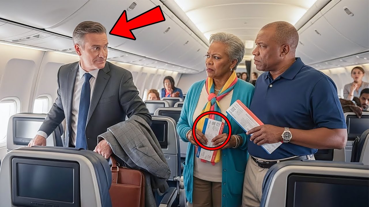 White VIP Steals Black Couple’s First Class Seats, Minutes Later—Airline Shut Down!