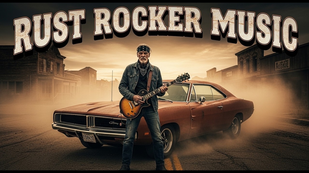 Rust Rocker Music Playlist – Loud Vintage Rock Hits That Never Die ⚡