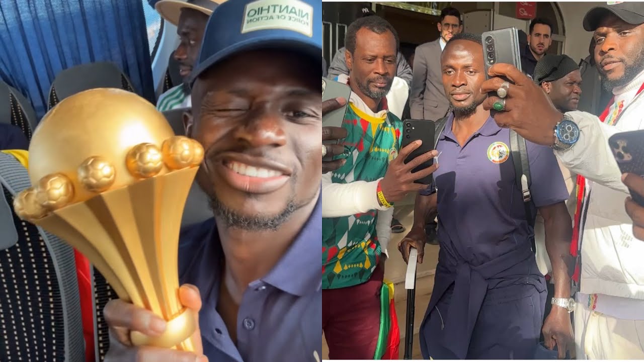 Exclusif- Le départ imminent des Lions pour le Sénégal après avoir remporté la CAN 2025 au Maroc… 