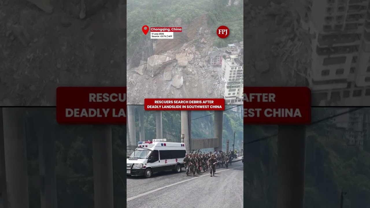 China Landslide: Rescue Teams Continue Search for Survivors in Chongqing