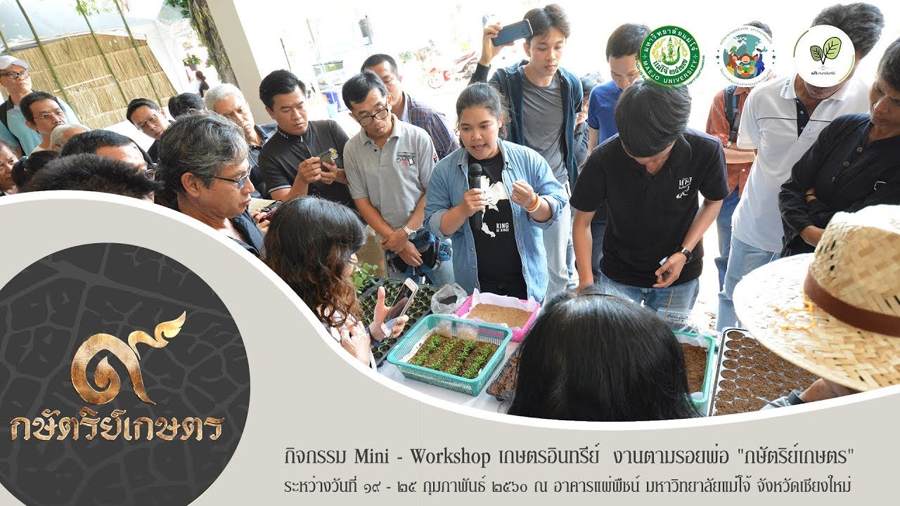 Mini Workshop เรื่อง การผลิตเมล็ดพันธุ์ผักในระบบเกษตรอินทรีย์