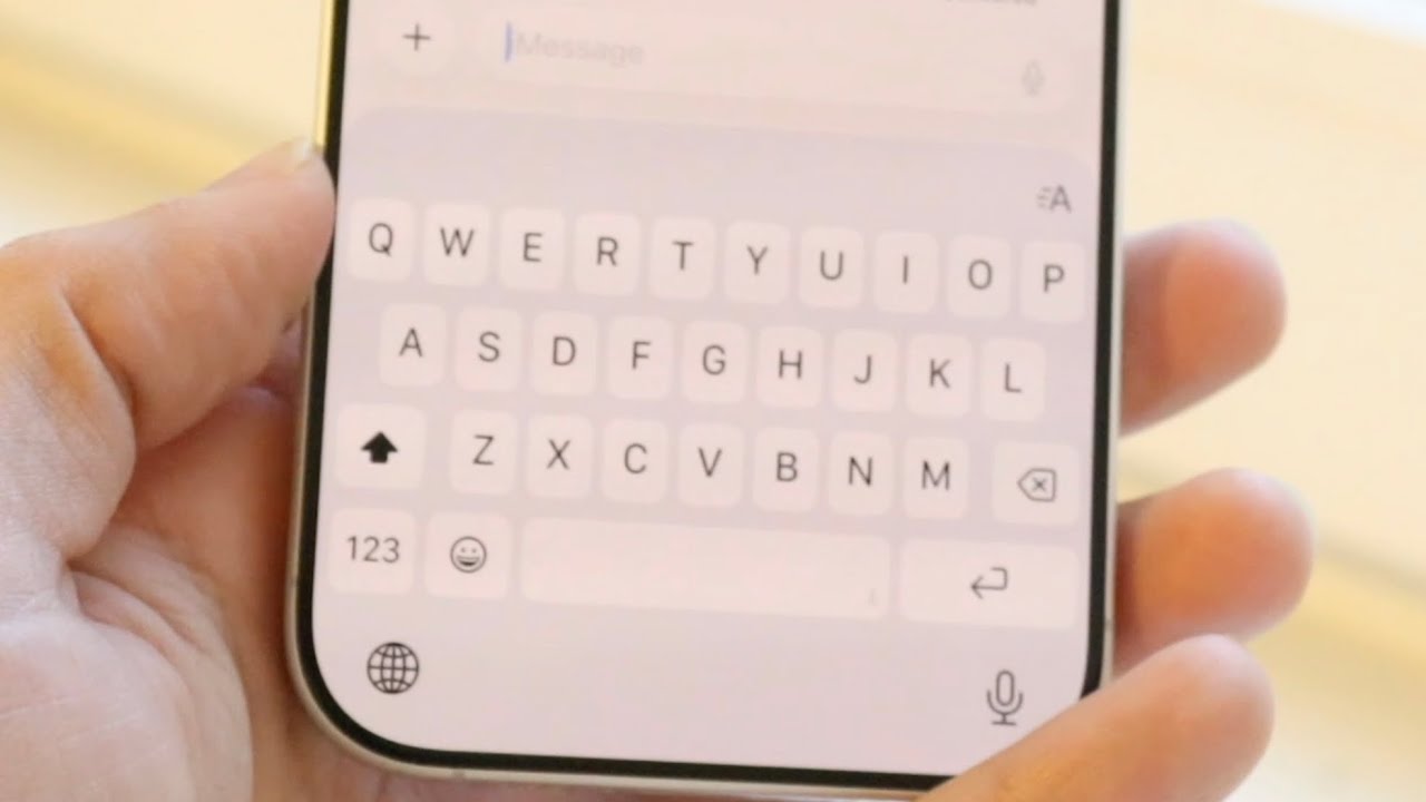 How To FIX iPhone Keyboard Delayed Typing!
