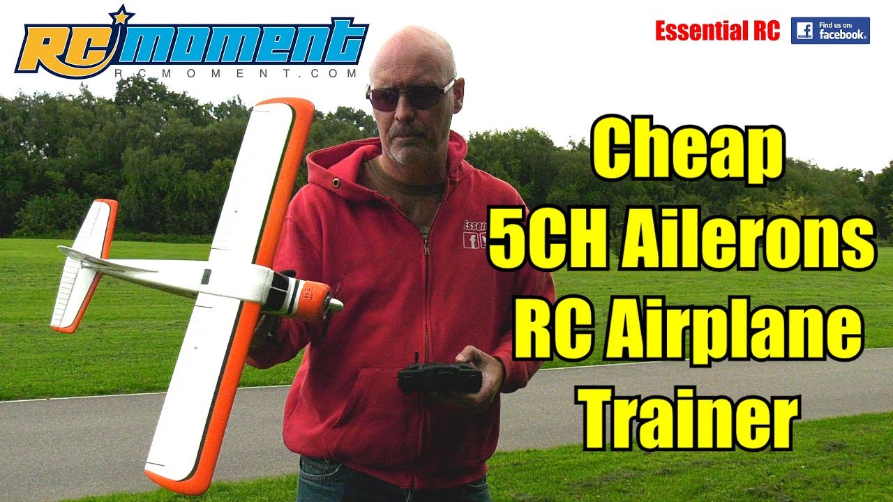 *FIRST CHEAP RC AIRPLANE TRAINER WITH AILERONS* DHC-2 A600 5CH 3D6G SYSTEM: ESSENTIAL RC FLIGHT TEST