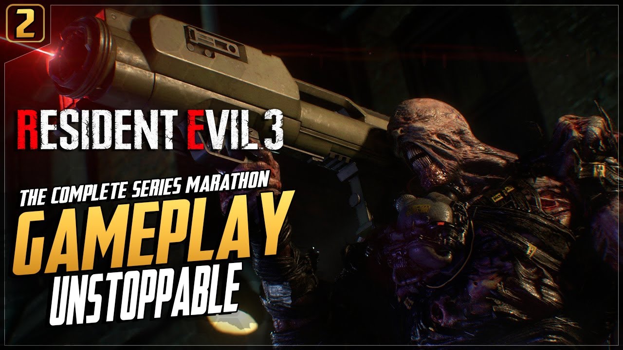 Resident Evil 3 - EP: 2 - Unstoppable Nemesis - The Complete Series - Marathon Gameplay [PC 4K 60FPS