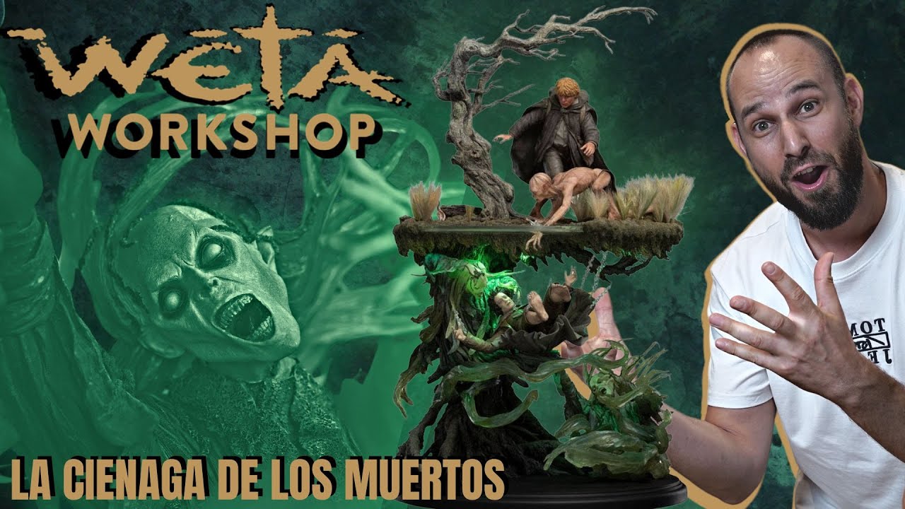 LA CIENAGA DE LOS MUERTOS (MASTERS COLLECTION) DE WETA, EL SEÑOR DE LOS ANILLOS | Unboxing & Review