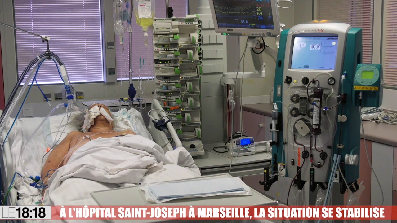 Covid-19 : à l'hôpital Saint-Joseph de Marseille, la situation se stabilise