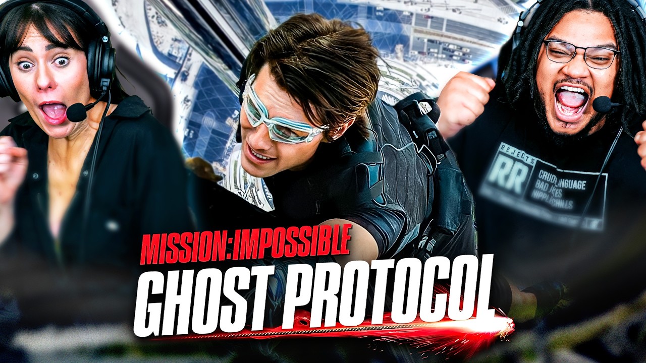 MISSION: IMPOSSIBLE - GHOST PROTOCOL (2011) MOVIE REACTION!! First Time Watching!! Tom Cruise | M:I4