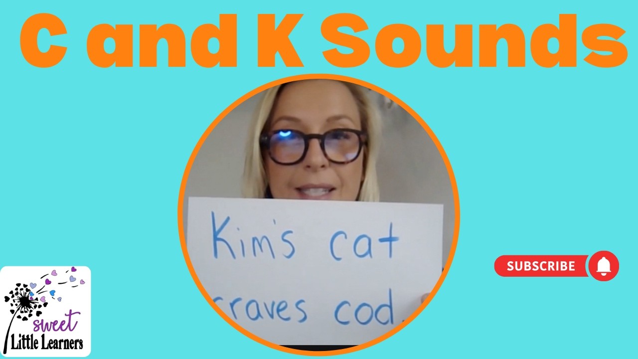 C and K Sounds Phonics Lesson for Kindergarten | Spelling Rule Practice