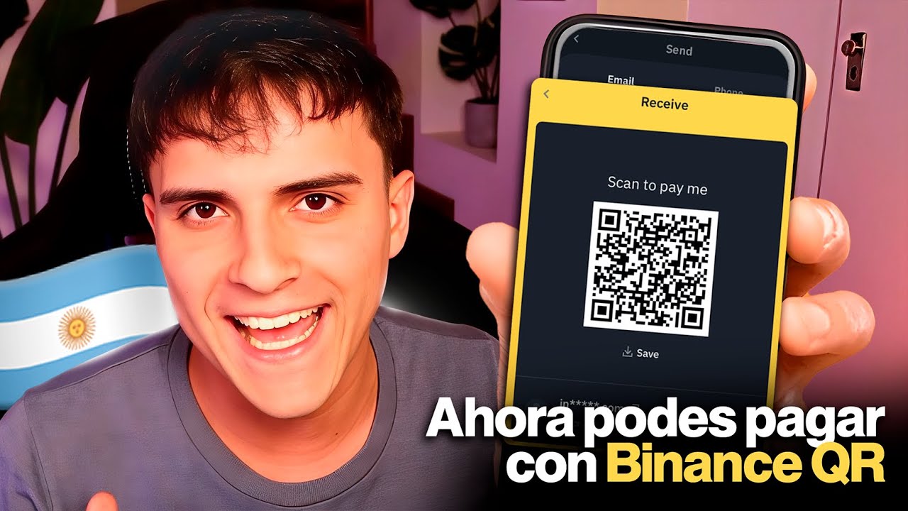 Como Pagar con QR desde Binance con Criptomonedas 