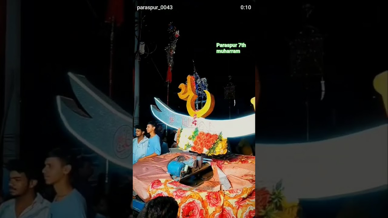 paraspur 7th muharram 2025