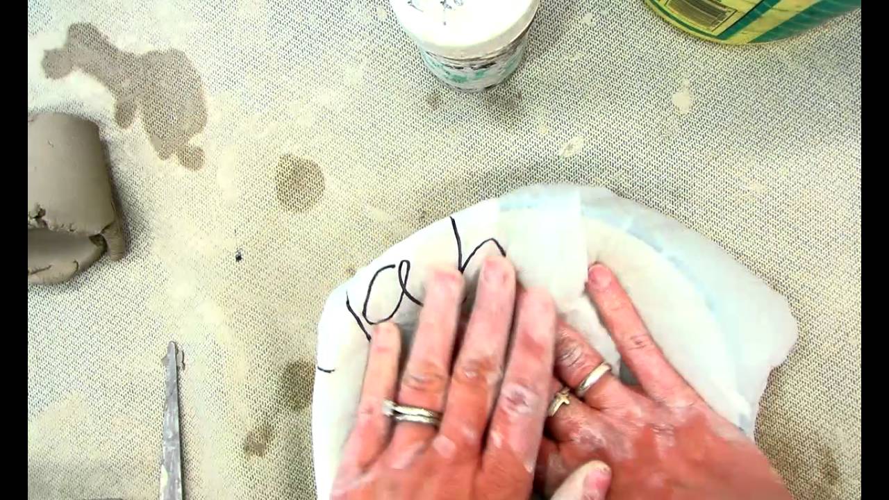 Ceramics: drape mold method