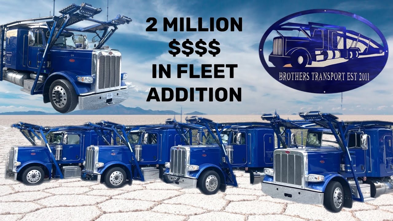 PETERBILT CARHAULER 2 MILLION DOLLAR GOALS 🤩