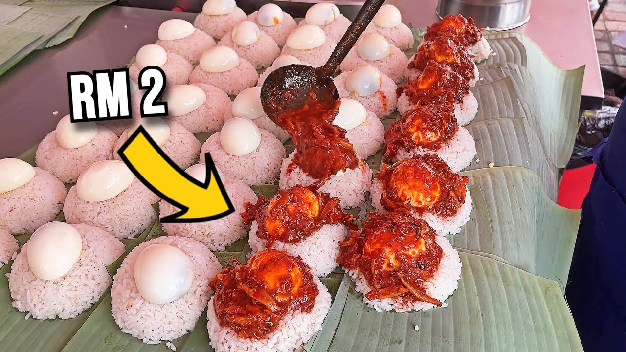 This is PENANG's Legendary BEST Nasi Lemak - 30 Year Famous | Ali Nasi Lemak | Malaysia