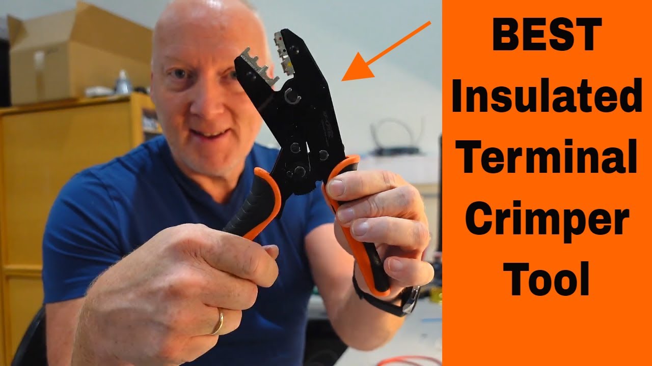 BEST INSULATED TERMNAL CRIMPER TOOL KF-30J (KF CPTEC) Crimpzange herramienta crimpadora kfcptec