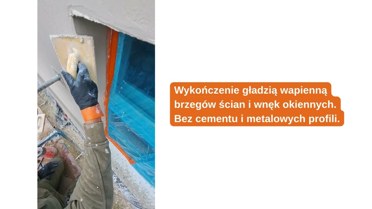 Historyczny tynk wapienny bez cementu | Montaż tynku na elewacji | Remont 100-letniej elewacji