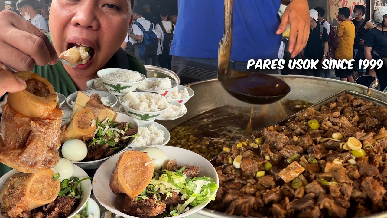 Bone Marrow Pares Usok | Legendary since 1999 | Famous Manila Street Food