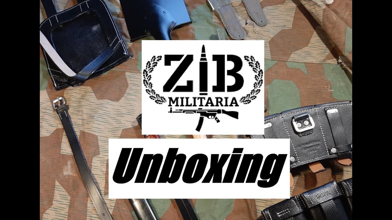 Unboxing | Zib-Militaria | WH Koppel-Ausr&uuml;stung | Reenactment |